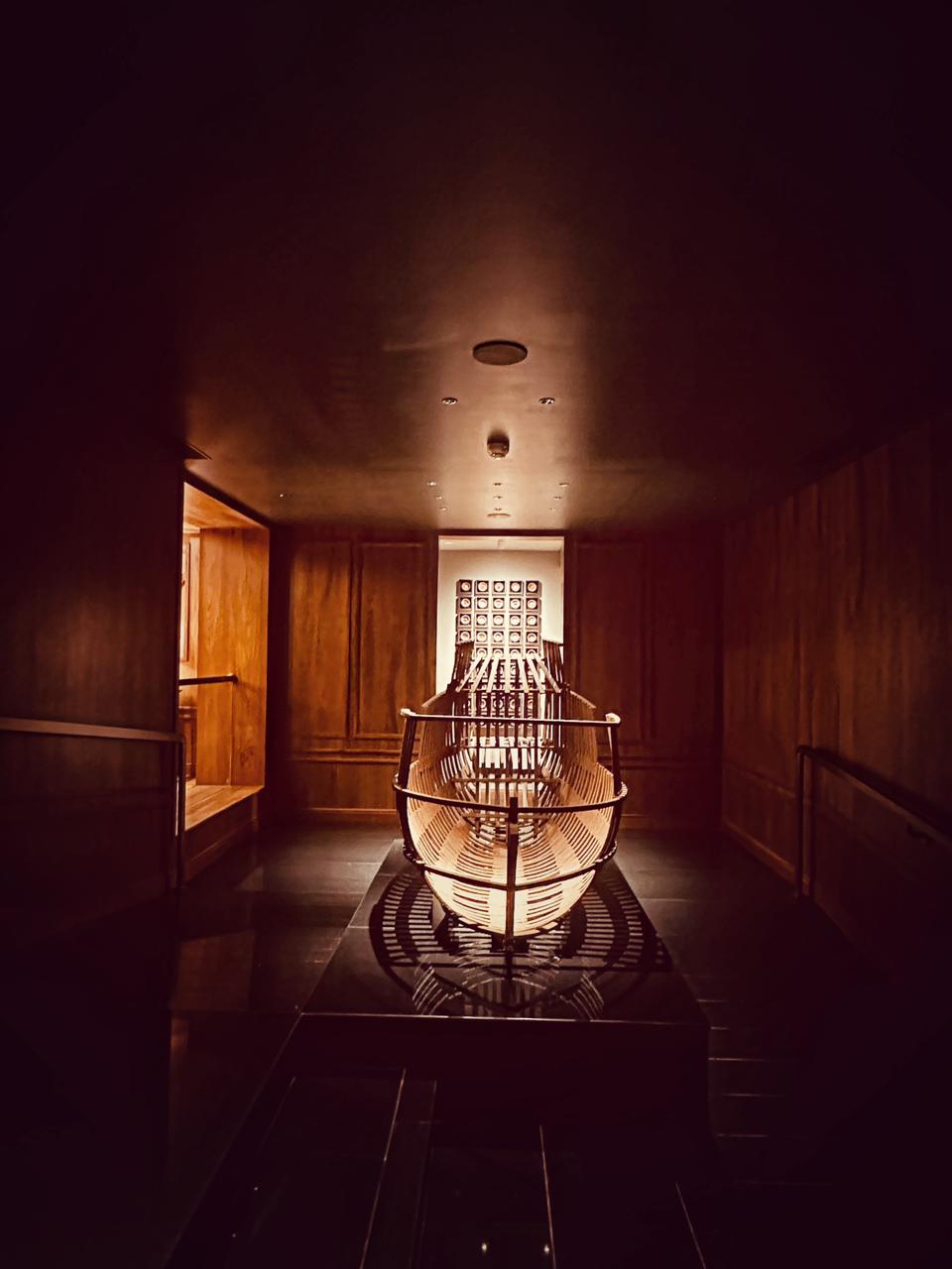 Sculptural interior installation